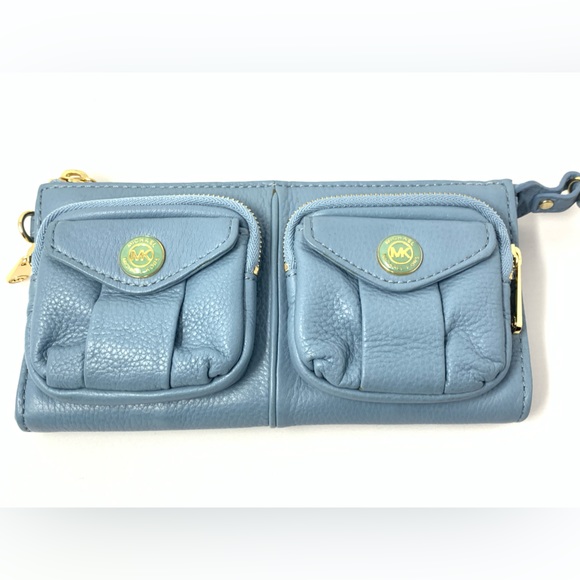 Michael Kors Blue Wallet - Picture 2 of 14